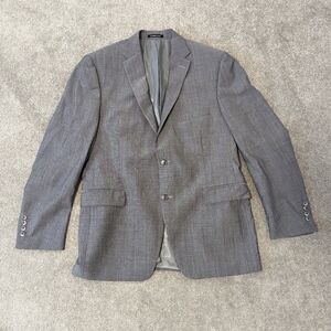 Kenneth Cole Reaction Men's Gray Two-Button Sport Coat